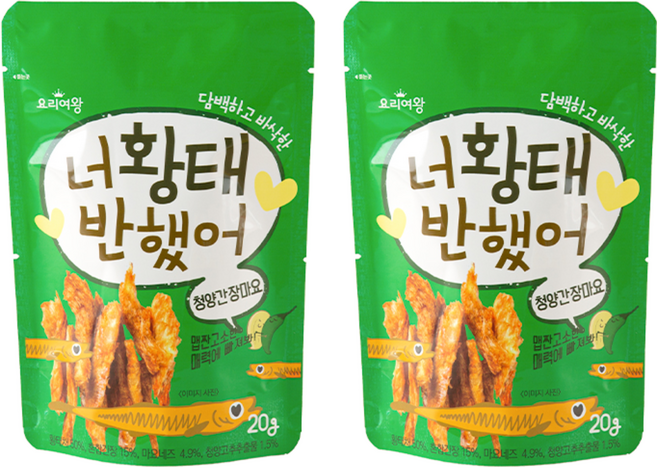 요리여왕 너황태 반했어 청양간장마요맛, 2개, 20g
