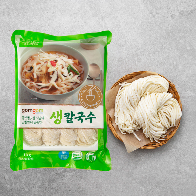 곰곰 생칼국수, 1kg, 1봉