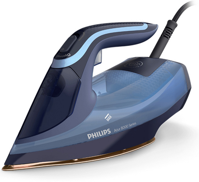필립스 스팀다리미 8000시리즈, DST8020/20, 코발트 블루