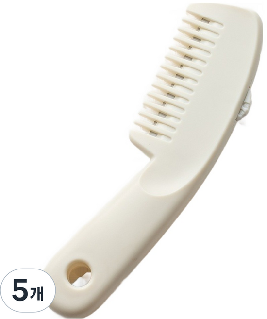 셀비아 셀프 헤어 앞머리 커트 미용가위, 5개, 화이트