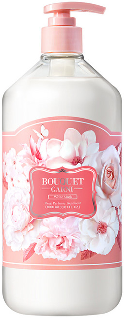 부케가르니 딥 퍼퓸 트리트먼트 화이트머스크, 1L, 1개