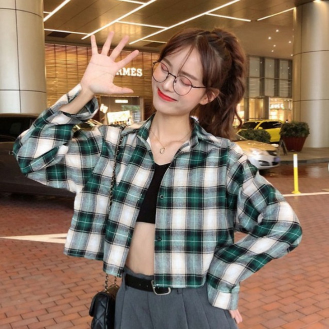 어썸풀 여성용 오스틴 체크 셔츠 A24FST071210