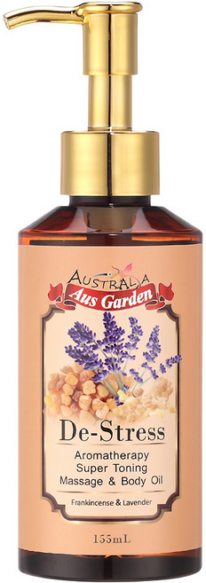 Aus Garden 澳維花園 台灣公司貨 按摩精油 乳香薰衣草, 155ml, 1瓶