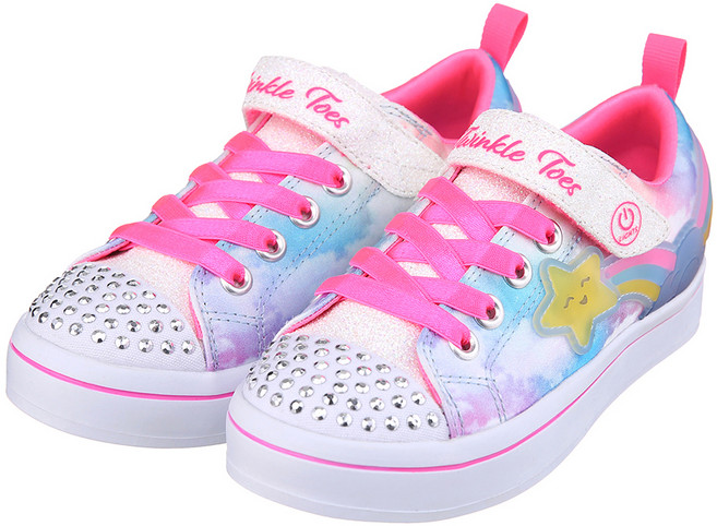 스케쳐스 여아용 트와이 라이트 운동화 SK0GL22X101