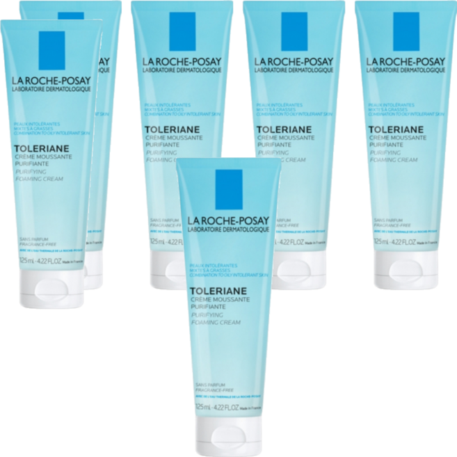 LA ROCHE POSAY 理膚寶水 多容安泡沫洗面乳, 125ml, 6條