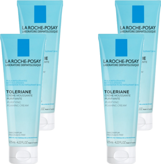 LA ROCHE POSAY 理膚寶水 多容安泡沫洗面乳, 125ml, 4條