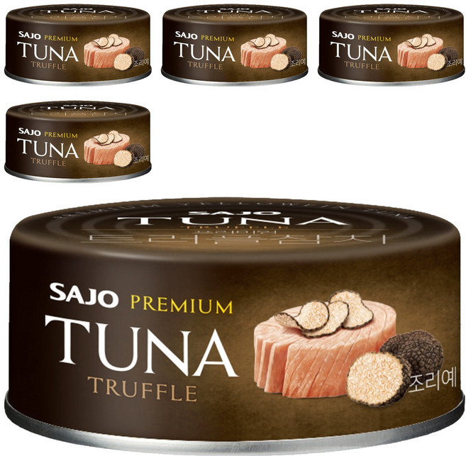 SAJO 優質松露鮪魚罐頭, 100g, 5罐