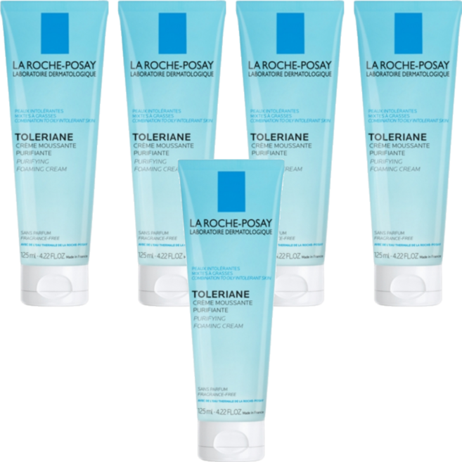 LA ROCHE POSAY 理膚寶水 多容安泡沫洗面乳, 125ml, 5條