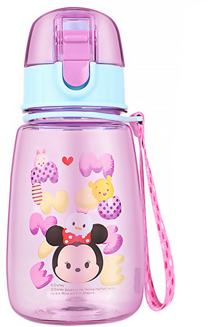 優貝選 迪士尼幼稚園直飲式兒童水壺, 1個, 360ml, 米妮