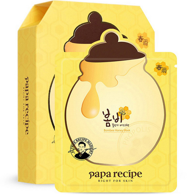 파파레서피 봄비 꿀단지 마스크팩, 10개입, 1개