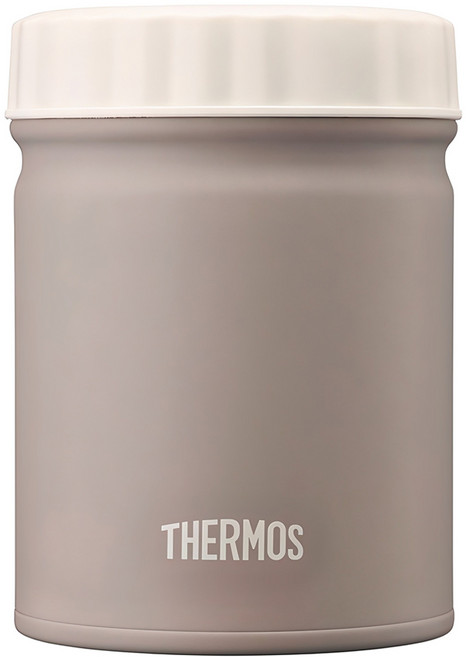 써모스 보온보냉 푸드컨테이너 JBT-500K, 오트밀그레이, 500ml, 1개