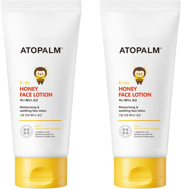 아토팜 허니 페이스 유아로션, 150ml, 2개
