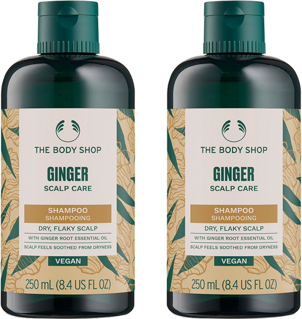 더바디샵 진저 스캘프 케어 샴푸, 250ml, 2개