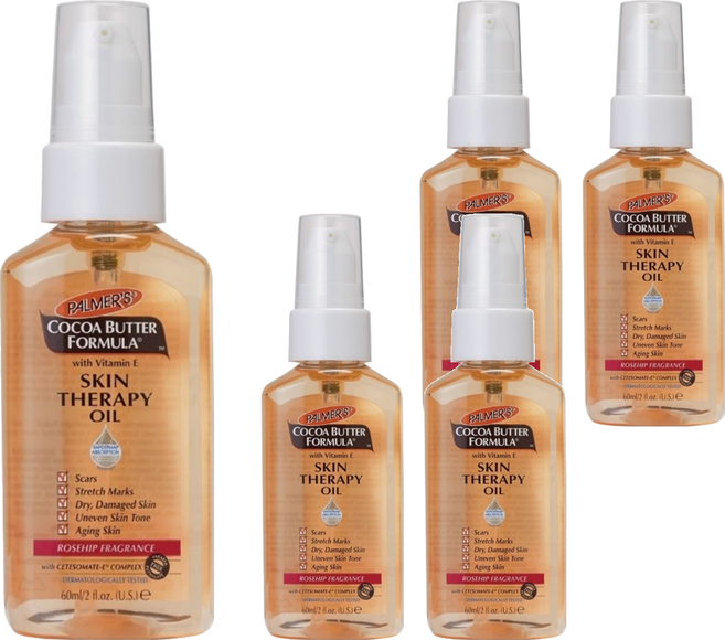 PALMER'S 帕瑪氏 全效修護精華油 玫瑰果芳香, 60ml, 5瓶