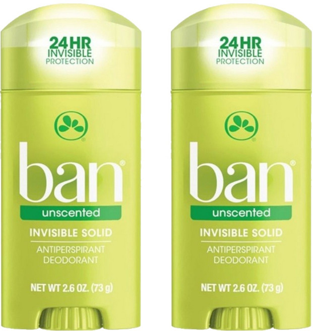 ban 盼 清新體香膏無香味 自然綠色, 73g, 2件