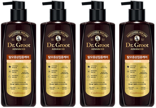 닥터그루트 집중케어 컨디셔너, 400ml, 4개