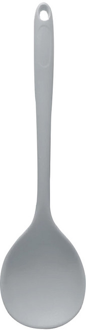 SiliPot 韓國 鉑金矽膠料理平匙 KC137, 冷灰, 1支