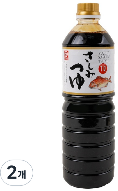 마루에 사시미 쓰유, 2개, 1L