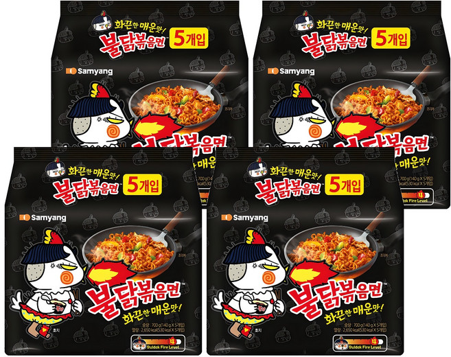 불닭볶음면 140g, 20개