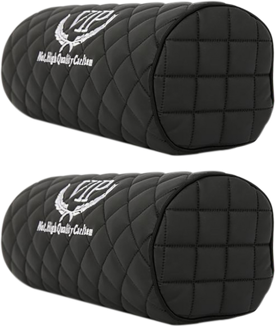 VIP 리무진 엠보 메모리폼 원형 목 쿠션, 혼합 색상, 2개