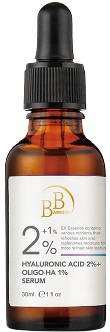 BB AMINO 科研 2%HA + 1%小分子玻尿酸精華, 30ml, 1瓶