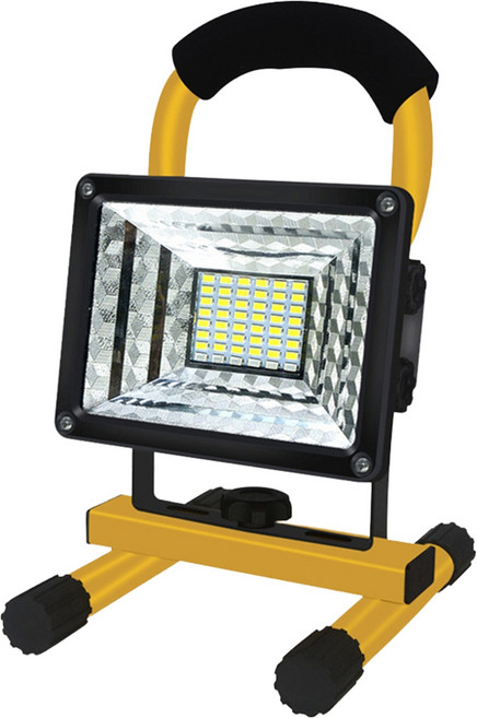 100W照明燈/探照燈, 1個, 黑色 + 黃色