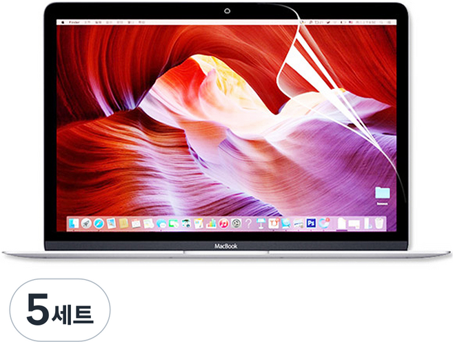 anyclear MacBook Air 15 M4 螢幕保護貼組 A3241, 5套