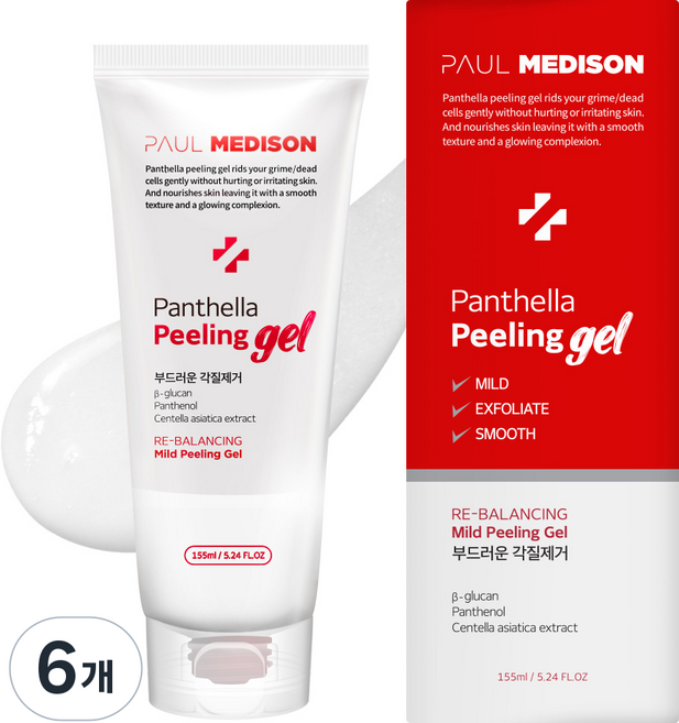 폴메디슨 판텔라 필링 젤, 155ml, 6개