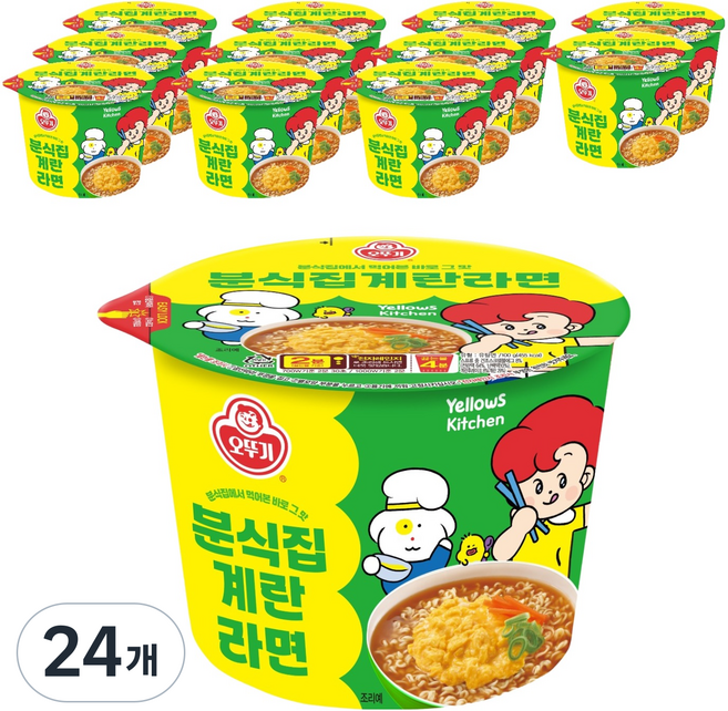OTOKI 不倒翁 小吃店雞蛋拉麵 100g, 24個