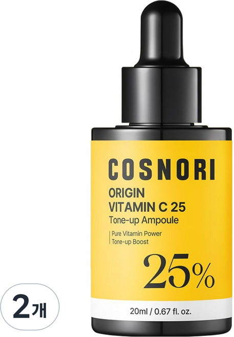 COSNORI Origin 維他命C 25 提亮安瓶, 2個, 20ml