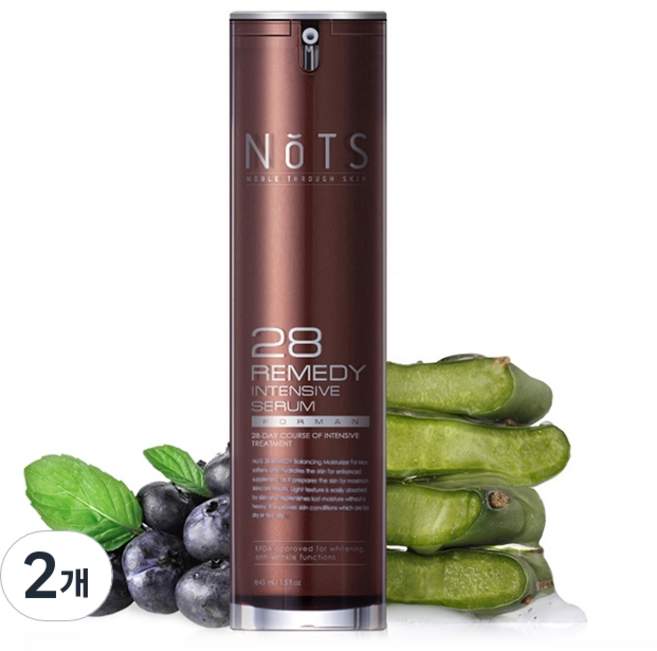 낫츠 28레미디 인텐시브 세럼 포맨, 45ml, 2개