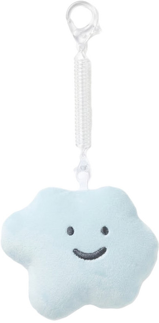 紓壓娃娃 雲朵造型, 10cm, 喜寶 藍色, 1個