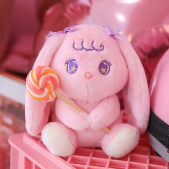 Candy Rabbit 兔子玩偶, 155mm, 羅莎粉, 1個