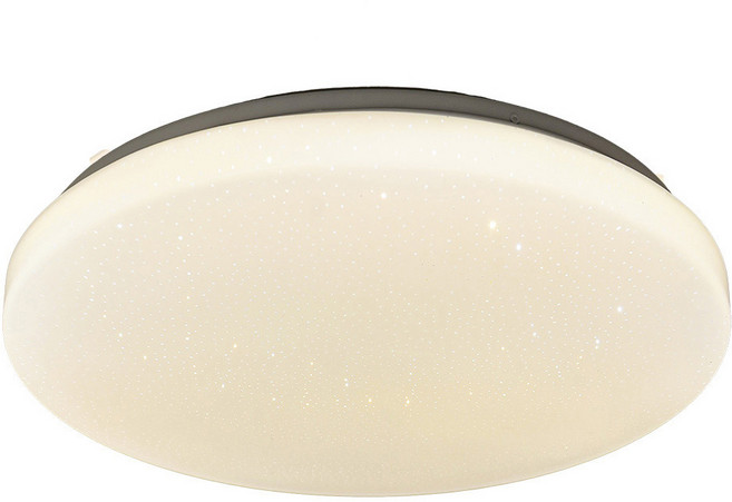 Honey Comb 北歐星空LED臥室吸頂燈 四段調光 52W節能燈具 適用於各種居家裝潢, 米白色 + 白色