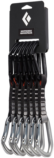 Black Diamond Hot Forge 快扣 6入組, 淺灰色, 1套