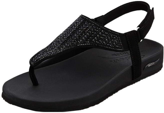 SKECHERS 女款 Arch Fit Meditation 涼鞋 SC0WSCFM081