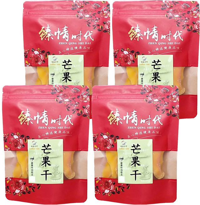 啡茶不可 芒果乾, 150g, 4包