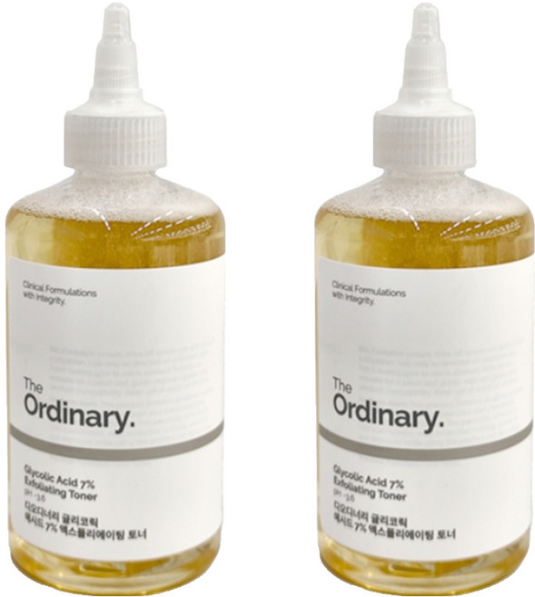 The Ordinary. 甘醇酸去角質化妝水, 240ml, 2瓶