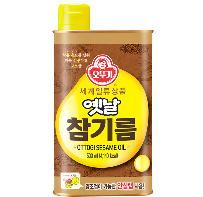 OTOKI 不倒翁 Yetnal 傳統芝麻油, 500ml, 1瓶