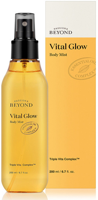 비욘드 바이탈글로우 바디미스트 시트러스 허브향, 200ml, 1개