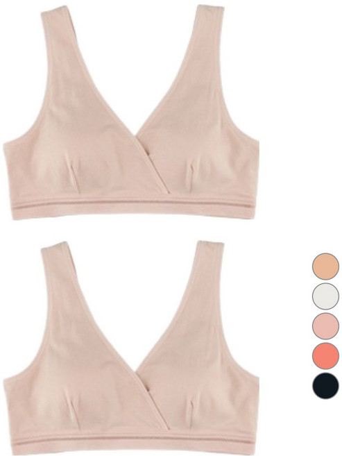 뉴니끄 여성용 모코랩 수유브라 2p