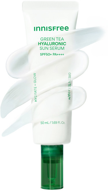 이니스프리 그린티 히알루론산 수분 선세럼 SPF50+ PA++++, 50ml, 1개