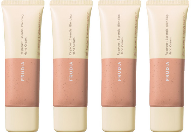 FRUDIA 自然而然 植萃精油護手霜 橙橘+迷迭香, 50g, 4條