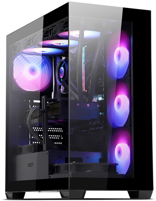 퍼플랩 2024 게임용 조립PC 라이젠7 라이젠 9000 시리즈 지포스 RTX 4080 SUPER, Black, 32GB, 1TB, Free DOS, AR7-RX80s