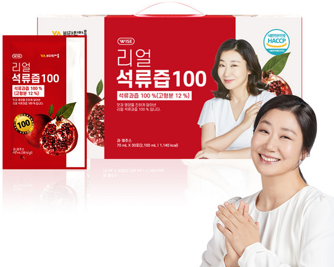 비타민마을 리얼 석류즙 100, 2.1L, 30개, 1박스