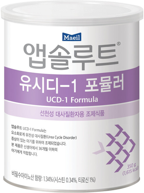 앱솔루트 유시디1 포뮬러, 350g, 1개