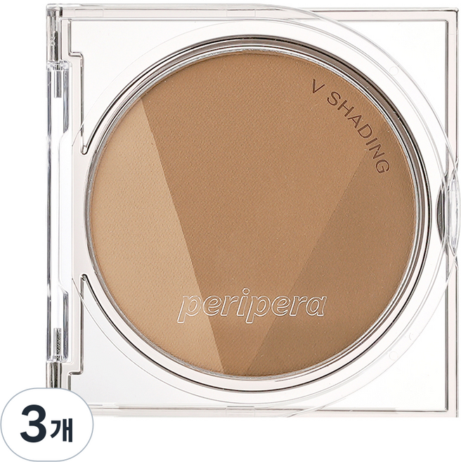 페리페라 브이쉐딩 AD, 002 딥브라운, 3개