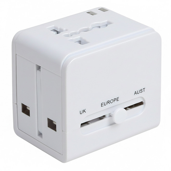DTAudio 萬國旅行充, 白色, 1個