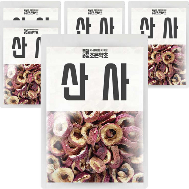조은약초 산사, 600g, 5개