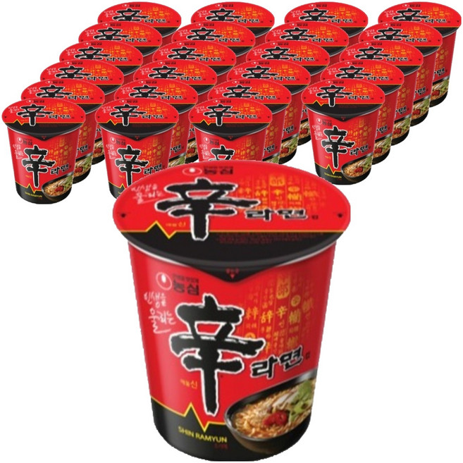 신라면 컵 65g, 24개
